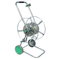 Hozelock Hoselock 80m Metal Hose Reel / Cart Without Hose