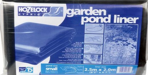 Hozelock Ltd Hozelock Garden Pond Liner 2.5 m (Twin Pack)