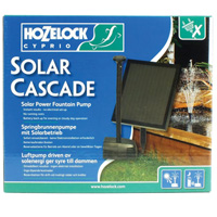 Hozelock Solar Cascade Fountain Pump