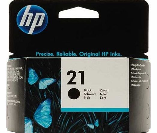 HP 21 - Black Inkjet Print Cartridge (C9351AE)