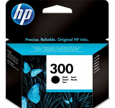 HP 300 - Black Ink Cartridge (CC640EE)