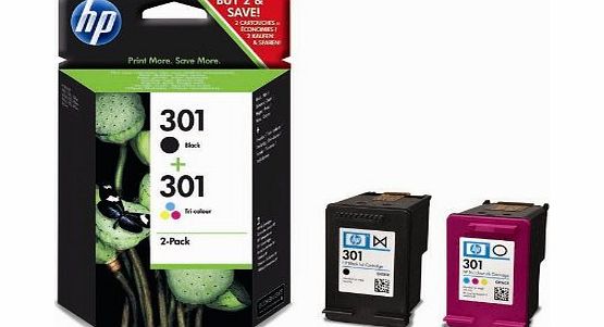 HP 301 - Ink Cartridge Combo Pack (Discontinued by Manufacturer)