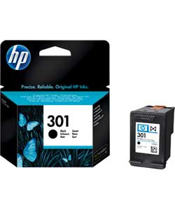 HP 301 Ink Cartridge - Black