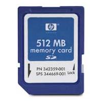HP 512MB SD Memory Card
