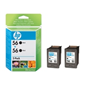 HP #56 Black inkjet 2pk cartridge