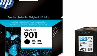 HP 901 Black Officejet Ink Cartridge Officejet Ink Cartridges (CC653AE#301)