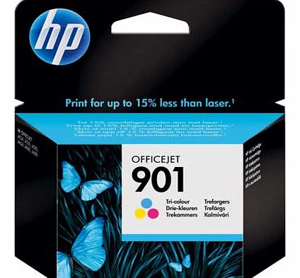 HP 901 Officejet Tri-colour Ink Cartridge
