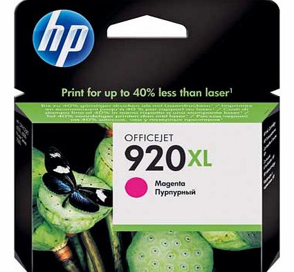 HP 920XL Magenta Officejet Ink Cartridge
