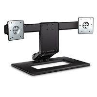 HP ADJUSTABLE DUAL MONITOR STAND