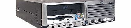 HP Compaq Desktop dc5100 - SFF - 1 x Celeron D 330 / 2.66 GHz - RAM 512 MB - HDD 1 x 40 GB - DVD-Rom - GMA 900 - Gigabit Ethernet - Win XP Pro