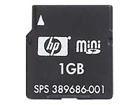HP Flash memory card 1 GB miniSD