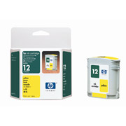 HP No. 12 yellow ink cartridges (C4806A) - 55ml