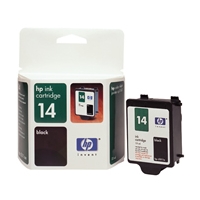 HP No.14 Black Ink Cartridge (23ml)