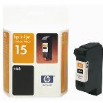 HP No.15 - C6615D 25ml Black Ink Cartridge