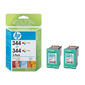 HP No 344 TriCol InkCart TwinPack