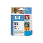 HP No 88 Magenta & Cyan Printhead