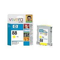 HP No.88 Yellow Ink Cartridge (10ml) with Vivera