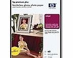 HP Premium Plus Photo Paper High Gloss 4 x 6`` 10 x 15 cm 280g/m2 Borderless 60 sheets