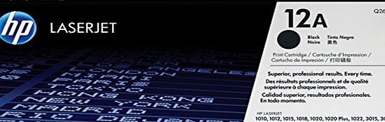 HP Q2612A No 12A Toner Catridge - Black