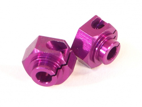 HPi Aluminium Hex Hub Clamp Purple (12mm For MT