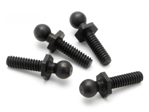 HPi Ball 4.3x20mm 4-40 Black (4Pcs)