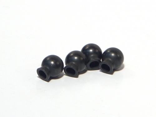 HPi Ball 6.8x7.3x3mm (Black) (4Pcs)