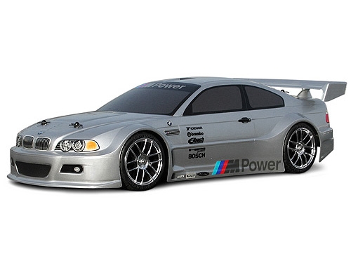 Hpi BMW M3 GT Painted Body Silver Fully Finished for