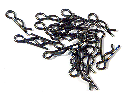 Body Clip (6mm/Black/20Pcs)