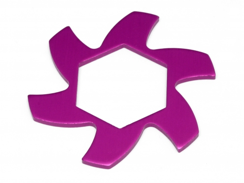 HPi Disk Brake Fin Plate (Purple) (Baja)