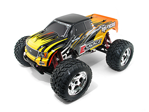 HPi Electric GT-1 Truck Clear Body E-Savage