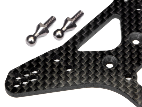 Graphite Shock Tower Rear (Pro2/Rally/Sport)