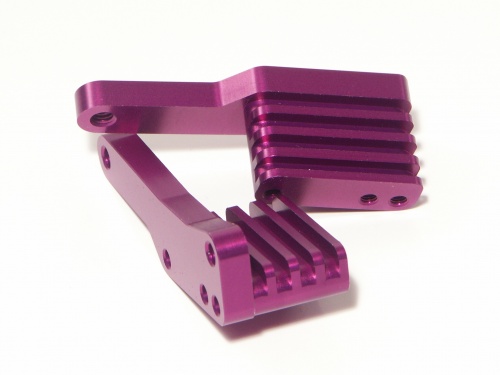 HPi Heatsink Engine Mount (Savage) Purple Light Weight