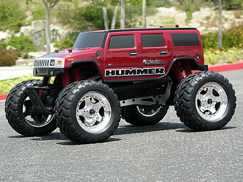 HPi Hummer H2 Clear Body E-Savage