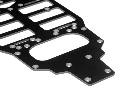 HPi Main Chassis (Sport2) (Black FRP)