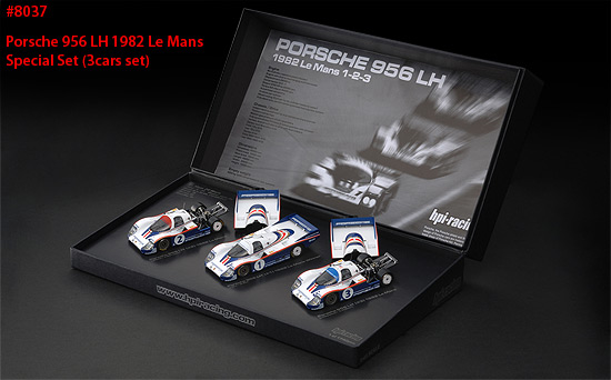 Hpi Porsche 956 LH 1982 LeMans Special Set (3 car set)