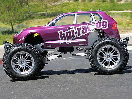 HPi Porsche Cayenne Turbo Body For Savage/ T.Car
