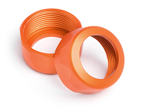 HPi Shock Cap 20x12mm Orange (2Pcs) Baja 5B SS