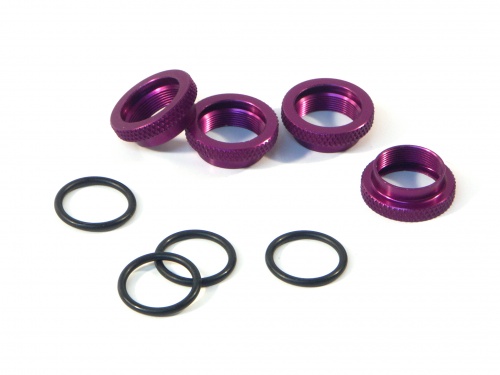 HPi Shock Spring Adjust Nut Purple