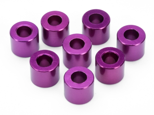 HPi Spacer 4x8x6.5mm (Purple/8Pcs) For 87245 Sav.