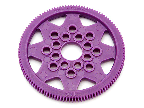 HPi Spur Gear 116T (64DP) (W/O Balls)