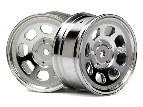 Hpi Stock Car Wheel 26mm Chrome (1mm Offset)