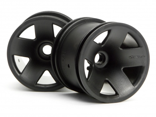 Hpi Type F5 Truck Wheel (Black) (Front)