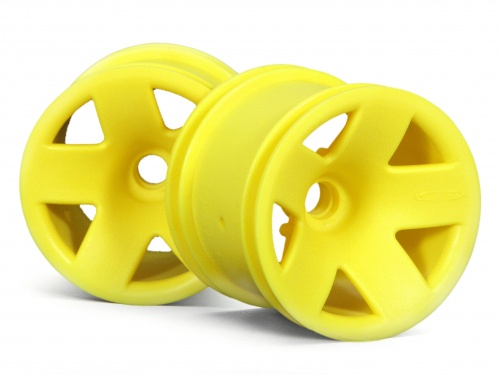 Hpi Type F5 Truck Wheel (Yellow) (Front)