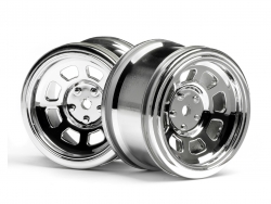 Hpi Vint. Car Wheel 31mm Chrome 6mm Off.S. For 31mm