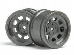 Hpi Vint. Car Wheel 31mm Gunmetal 6mm Off.S. For