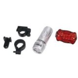 HQ BICYCLE/BIKE/CYCLING FRONT AND REAR LED LIGHT/LAMP SET