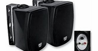 HQ Power HQP VDSMB15BK 120W Weatherproof Outdoor Music Speakers - Pair