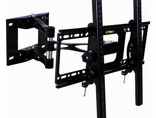 HST Tilt And Swivel TV Wall Mount Bracket For 32 - 55 Inches LCD LED Plasma Flat Screen TVs
