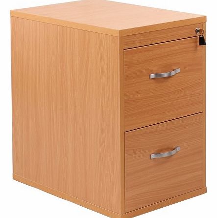 Deluxe Office Filing Cabinet - 2 Drawers - ANTI TILT - A4 & Suspension Files