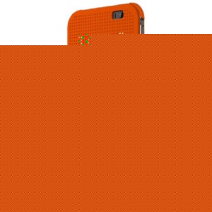 HC M100 Dot View Flip Case for One M8 - Orange